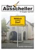 Der. Ausscheller. 37. Ausgabe - April Wittlich. Stadtteil Dorf. Kreis Bernkastel-Wittlich. Herausgeber: Dorfgemeinschaft e.v.
