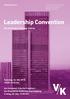 Leadership Convention