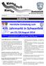 Amtsblatt. Amtlicher Teil. der Gemeinde Schwanfeld. Jahrgang 43 Donnerstag, 14. August 2014 Nr. 17. Liebe Mitbürgerinnen und Mitbürger,