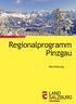 Regionalprogramm Pinzgau