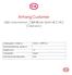 Anhang Customer. C&A Unternehmen : C&A Mode GmbH & Co KG (Österreich) Datum der Überprüfung - Geprüft von. Aktuelle Version 0.5