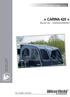 TRAVEL-SMART AWNING SERIES» CARINA 420 «Top Quality Camping