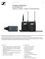 evolution wireless G4 ew 100 ENG G4 Camera Lavalier + Plug-on Transmitter Set