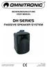 DH SERIES PASSIVE SPEAKER SYSTEM