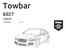 Towbar Jaguar XE (X760) 2015->