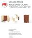 DELUXE make your own cajon Complete Assembly Kit