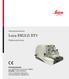 Leica RM2125 RTS. Rotationsmikrotom. Gebrauchsanweisung