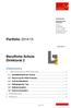 Portfolio 2014/15. Berufliche Schule Direktorat 2