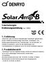 Solarladeregler Bedienungsanleitung Ver.1.05DE