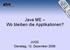 Java ME Wo bleiben die Applikationen? JUGS Dienstag, 12. Dezember 2006