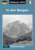 In den Bergen - Testo in tedesco con traduzione in italiano a fronte da EasyReaders.Org. In den Bergen