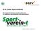 IG St. Galler Sportverbände Ein Projekt für Fairness und Zukunft in allen St. Gallischen Sportverbänden und Sportvereinen