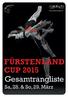 FÜRSTENLAND CUP 2015 Gesamtrangliste Sa, 28. & So, 29. März