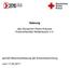 Satzung. des Deutschen Roten Kreuzes Kreisverbandes Niederlausitz e.v. gemäß Beschlussfassung der Kreisversammlung