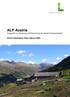 ALP Austria Programm zur Sicherung und Entwicklung der alpinen Kulturlandschaft. Almwirtschaftsplan Gibau (Natura 2000)