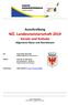 Ausschreibung NÖ. Landesmeisterschaft 2019 Karate und Kobudo Allgemeine Klasse und Altersklassen