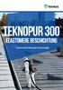 Teknopur 300. elastomere Beschichtung. Funktionale Polyurea-Technologie