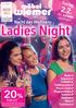Ladies Night 2.2. Nacht des Wohnens. Rabatt * BIS 22UHR GEÖFFNET!