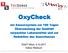OxyCheck. ein Sensorsystem zur 100 %igen Überwachung der Qualität verpackter Lebensmittel und zur Reduktion des Ausschusses