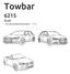 Towbar Audi. A3 Limousine/Sportback/Cabrio 2016->