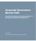 Corporate Governance Bericht 2005