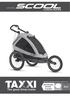powered by bedienungsanleitung: taxxi elite ANHÄNGER BUGGY JOGGER 3in1 FOR ONE