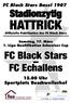 FC Black Stars Basel Stadionzytig. Offizielle Publikation des FC Black Stars. Samstag, 17. März 1. Liga Qualifikation Schweizer Cup