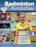 Badminton. Rundschau. WDM O in Refrath: WDM U11-U in Oberhausen. Vorschau der besonderen Art: YGO in Zahlen