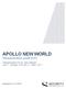 APOLLO NEW WORLD Miteigentumsfonds gemäß InvFG. Halbjahresbericht für das Halbjahr vom 1. Oktober 2016 bis 31. März Sicherheit für Ihr Kapital