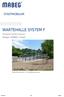 STADTMOBILIAR WARTEHALLE SYSTEM F. freitragendes Überdachungssystem. Design: MABEG, Soest. Wartehalle System F mit Gefälleanpassung