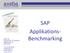SAP Applikations- Benchmarking. axeba. axeba ag. Professional IT Consulting. Räffelstrasse Zürich