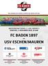 FC BADEN 1897 USV ESCHEN/MAUREN
