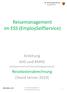 Reisemanagement im ESS (EmploySelfService)