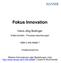 Fokus Innovation. Hans-Jörg Bullinger. Kräfte bündeln - Prozesse beschleunigen ISBN Inhaltsverzeichnis