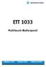 ETT 1033 Multitouch-Bedienpanel