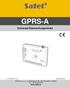 GPRS-A. Universal-Überwachungsmodul. Firmwareversion 1.02 gprs-a_de 08/18