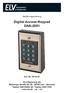 Digital Access-Keypad DAK-2001