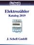 Elektrozähler Katalog 2019