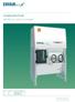 Isolatortechnik. ENVAIR eco safe Iso Compact. Breite (m) EN Isolator. Klasse. Standard 0.9 / 1.2 II 1.5 DIN 12980