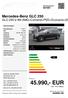 Mercedes-Benz GLC 250 GLC 250 d 4M AMG+Comand+PSD+Exclusive+20. Preis: