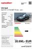 20.990,- EUR inkl. 19 % Mwst. VW Golf Golf VII 1.4 TSI BMT R-line - Join Gebrauchtwagen. spindler-gruppe.de. Preis: