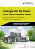 Energie für Ihr Haus