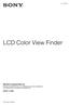 LCD Color View Finder
