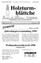 Holzturmblättche. Mitteilungsblatt des DARC - Ortsverband Mainz-K07. März/April 1999 Jahrgang 14. Jahreshauptversammlung 1999