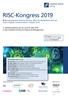 RISC-Kongress Risikomanagement, Interne Revision, Security, Compliance & Fraud Fokus: Digitale Transformation, Analytics & AI