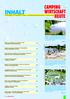INHALT. Fachmagazin für Camping-, Freizeit- und Wassersportunternehmer in Deutschland. Seite 6. Seite 13. Seite 14