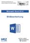 Microsoft Word 2019 Bildbearbeitung