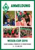 ANMELDUNG WESER-CUP 2019
