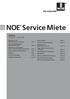 Service Miete. Teileliste Gültig ab 1. Mai 2018