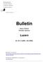 Bulletin. Neue Artikel Articles récents. Luzern. Nr. 04 ( )